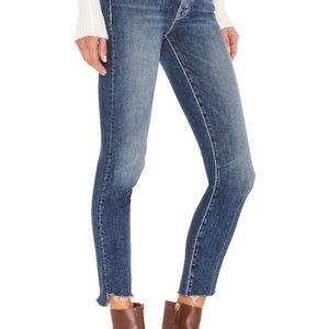 Mother Stunner Zip Ankle Step Fray - sz 29